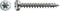 Spax Spaanplaatschroef cilinderkop RVS T-Star T20 4.0x40mm (per 200 stuks)