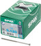 Spax Spaanplaatschroef platverzonken kop RVS T-Star T20 deeldraad 5.0x120mm (per 100 stuks)