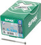 Spax Spaanplaatschroef platverzonken kop RVS T-Star T30 deeldraad 6.0 x 100mm (100 stuks)