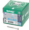 Spax Spaanplaatschroef RVS Torx 4.5 x 60 - 100 stuks