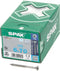 Spax Spaanplaatschroef RVS Torx 6.0 x 70 - 100 stuks