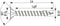 Spax Spaanplaatschroef Verzinkt Torx 4.5 x 40 (200) - 200 stuks