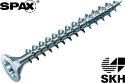 Spax Spaanplaatschroef Verzinkt Torx 5.0 x 80 mm - 100 stuks