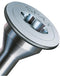 Spax spaanplaatschroef wirox 5,0x77, tx20, met vlakke discuskop, met geoptimaliseerd deel schroefdraad