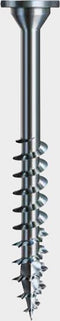 Spax spaanplaatschroef wirox 5,0x77, tx20, met vlakke discuskop, met geoptimaliseerd deel schroefdraad