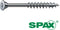 Spax spaanplaatschroef wirox 5,0x77, tx20, met vlakke discuskop, met geoptimaliseerd deel schroefdraad