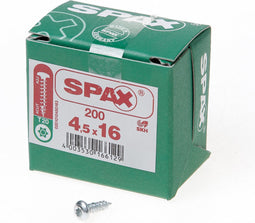 Spax T-star spaanplaatschroef vz ck 4.5x16mm Torx TX20 (1000 st)