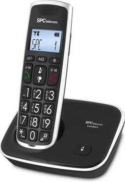 SPC 7608N DECT-telefoon Nummerherkenning Zwart telefoon