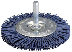 Wolfcraft 2727000 - Nylondraad-schijfborstel - Voor reinigen en polijsten - Blauw