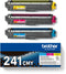 Brother TN-241CMY - Tonercartridge - Origineel - Cyaan Magenta Geel (3 stuks)