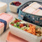 Vierkante Lunchtrommel met Deksel Milan 330 ml
