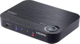 SpeaKa Professional 2 + 1 poorten HDMI-switch Met extra USB-C-ingang UHD 4K @ 60 Hz