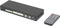 SpeaKa Professional 4 poorten HDMI-splitter Met audiopoorten, Met afstandsbediening 3840 x 2160 Pixel Zwart