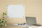 SpeaKa Professional Glazen magneetbord SP-BWM-200 (b x h) 600 mm x 450 mm Wit Glad Incl. opbergbakje