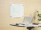 SpeaKa Professional Glazen magneetbord SP-BWM-200 (b x h) 600 mm x 450 mm Wit Glad Incl. opbergbakje