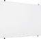 SpeaKa Professional Glazen magneetbord SP-GWW-001 (b x h) 1200 mm x 900 mm Wit Glad Incl. opbergbakje