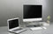 SpeaKa Professional Monitorstandaard Hoogte: 75 tot 90 mm Transparant