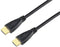 SpeaKa Professional SP-10133292 HDMI-kabel HDMI Aansluitkabel HDMI-A-stekker, HDMI-A-stekker 5.00 m Zwart 4K UHD, Audio
