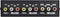 SpeaKa Professional SP-11175216 Composite-switch 2 poorten Met audiopoorten