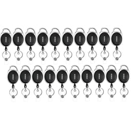SpeaKa Professional SP-12886348 Rollerclip voor batch (l x b) 55 mm x 36 mm lus, clip 20 stuk(s)