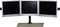 SpeaKa Professional SP-1664324 Monitor-tafelbeugel 3-voudig 33,0 cm (13) - 61,0 cm (24) In hoogte verstelbaar, Zwenkbaar, Roteerbaar