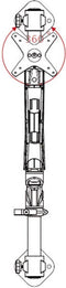 SpeaKa Professional SP-4330476 Superflex Workstation Monitor-wandbeugel 1-voudig 25,4 cm (10) - 76,2 cm (30) Grijs In