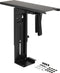SpeaKa Professional SP-6353552 PC-houder Onder tafel, Verticaal, Horizontaal Zwart Belastbaar tot: 10 kg
