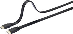 SpeaKa Professional SP-7541956 HDMI-kabel HDMI Aansluitkabel HDMI-A-stekker, HDMI-A-stekker 5.00 m Zwart 4K UHD, Audio