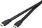 SpeaKa Professional SP-7541956 HDMI-kabel HDMI Aansluitkabel HDMI-A-stekker, HDMI-A-stekker 5.00 m Zwart 4K UHD, Audio