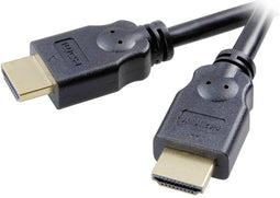SpeaKa Professional SP-7869884 HDMI-kabel HDMI Aansluitkabel HDMI-A-stekker, HDMI-A-stekker 1.50 m Zwart 4K UHD, Audio