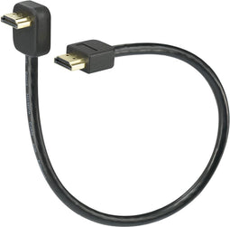 SpeaKa Professional SP-7870508 HDMI-kabel HDMI Aansluitkabel HDMI-A-stekker, HDMI-A-stekker 0.30 m Zwart 4K UHD, Audio