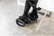 SpeaKa Professional SP-9008924 Voetensteun (b x h x d) 277 x 135 x 502 mm Zwart