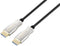 SpeaKa Professional SP-9019356 HDMI-kabel HDMI Aansluitkabel HDMI-A-stekker, HDMI-A-stekker 50.00 m Zwart 4K UHD, Afges