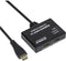 SpeaKa Professional SP-9443508 1 + 2 poorten HDMI-splitter Zwart