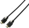 SpeaKa Professional SP-9784188 HDMI-kabel HDMI Aansluitkabel HDMI-A-stekker, HDMI-A-stekker 3.00 m Zwart 4K UHD, Audio
