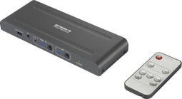 SpeaKa Professional SP-HDA-300 2 + 1 poorten HDMI-switch UHD 4K @ 60 Hz