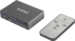 SpeaKa Professional SP-HDS-210 3 poorten HDMI-switch UHD 8K @ 60 Hz, UHD 4K @ 120 Hz