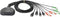 SpeaKa Professional SP-KVM-210 KVM-switch 2 poorten HDMI Toetsenbord 4096 x 2160 Pixel
