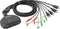 SpeaKa Professional SP-KVM-210 KVM-switch 2 poorten HDMI Toetsenbord 4096 x 2160 Pixel