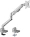 SpeaKa Professional SP-MM-600 1-voudig Monitor-tafelbeugel 43,2 cm (17) - 81,3 cm (32) Gasdruktechniek, Geïntegreerd dockingstation, Kantelbaar, Zwenkbaar