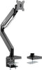 SpeaKa Professional SP-MM-810 1-voudig Monitor-tafelbeugel 43,2 cm (17) - 88,9 cm (35) Geïntegreerd dockingstation, Gasdruktechniek, Kantelbaar, Zwenkbaar