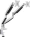 SpeaKa Professional SP-MM-930 2-voudig Monitorbeugel 33,0 cm (13) - 81,3 cm (32) Gasdruktechniek, Zwenkbaar, Kantelbaar