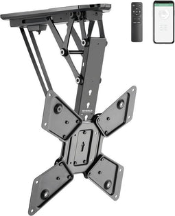 SpeaKa Professional SP-TVCM-510 TV-plafondbeugel Met elektromotor, Kantelbaar, Besturing via app 58,4 cm (23) - 139,7 cm (55)