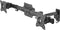 SpeaKa Professional SP-TVM-512 Monitor-wandbeugel 2-voudig 33,0 cm (13) - 68,6 cm (27) Draaibaar, Kantelbaar, Zwenkbaar