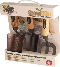 Spear & Jackson ELEMENTS3PS Elements - tuingereedschap set - Cadeau voor man - cadeau voor vrouw -3 delige -Tuinierset - Tuinsetje - Gereedschap voor Tuin - tuinierset