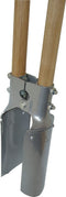 Spear & Jackson Palenzetter - Palenboor - Jumbo - Grondgatheffer met houten handvat - Grondboor -Met twee Essenhout stelen