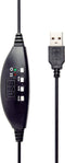 Gembird MHS-U-001 - Headset USB - Microfoon - Zwart