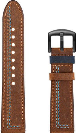 Speciaal Leren Bandje 20mm - Bruin