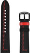 Speciaal Leren Bandje 22mm - Zwart