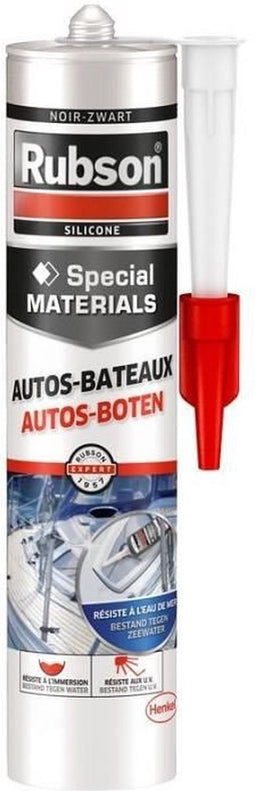 Speciale zwarte mastiek zelfboten - 280 ml - RUBSON